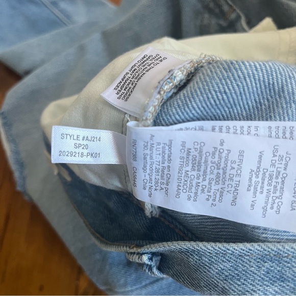 Madewell Women’s The Momjean in Gilford Wash Ripped‎ Edition size 30 High Waist - Picture 15 of 15